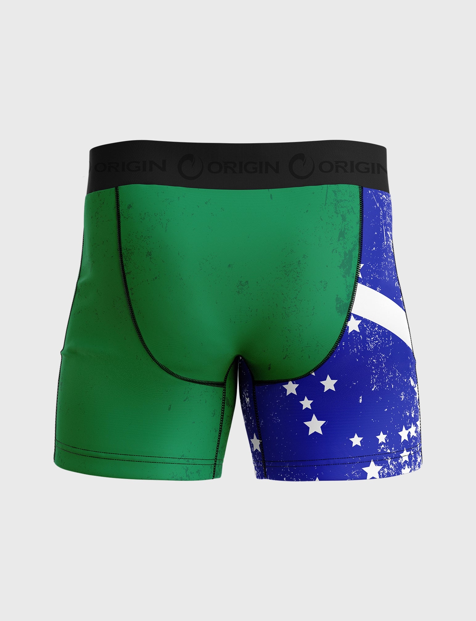 BRAZIL FLAG COMPRESSION SHORT 7" - Image 2