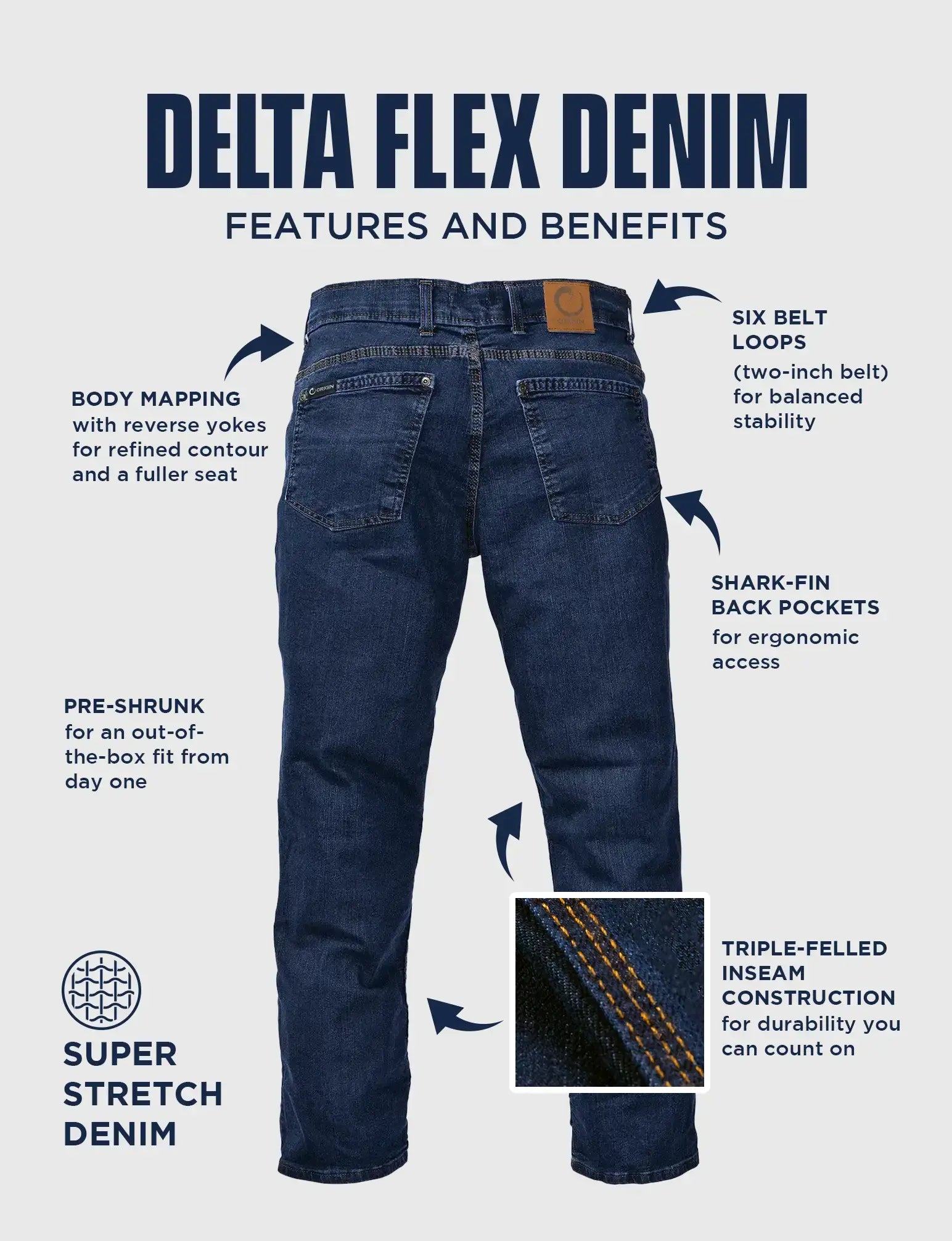 DELTA FLEX JEANS - RELAXED - Image 5