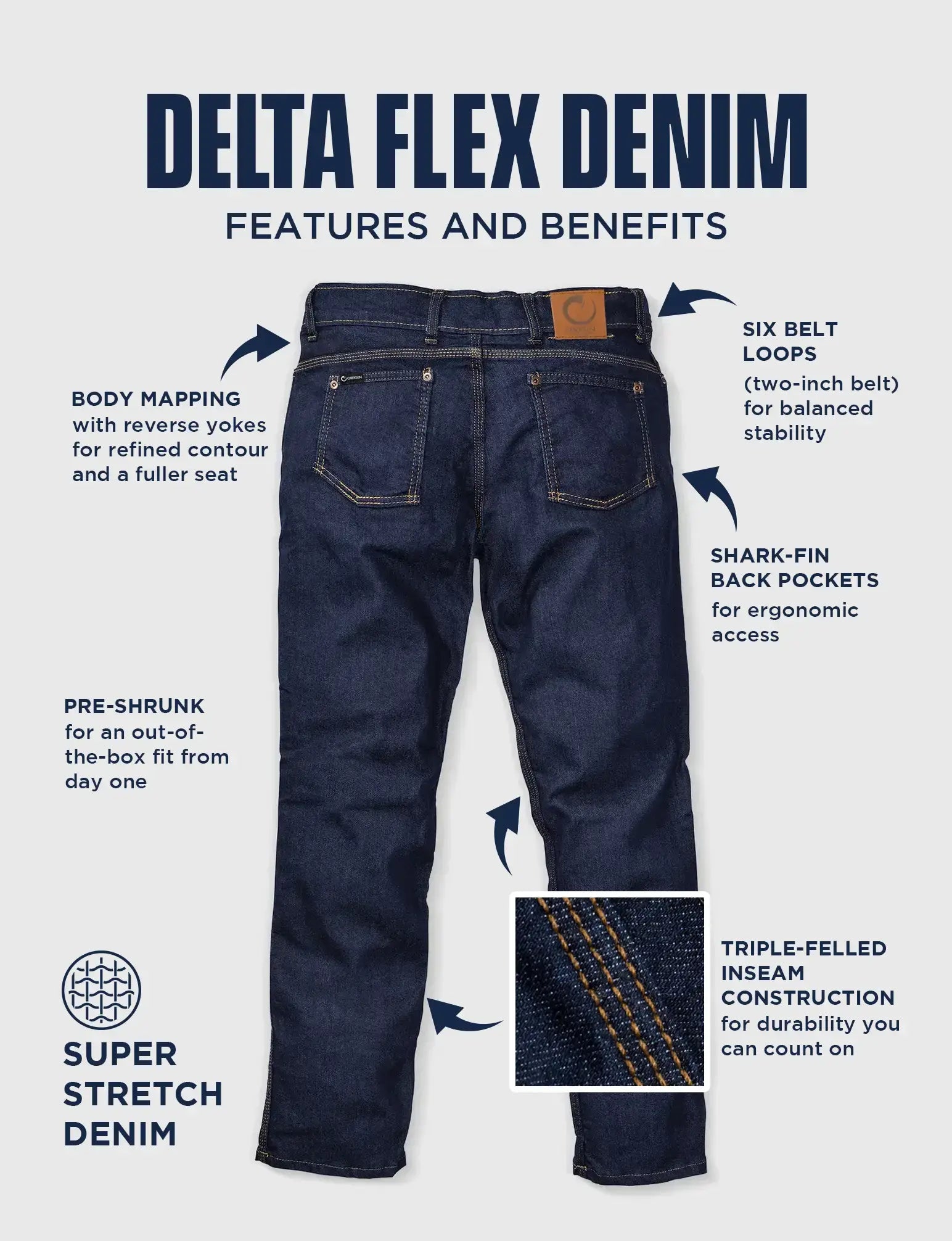 DELTA FLEX JEANS - RELAXED - Image 4
