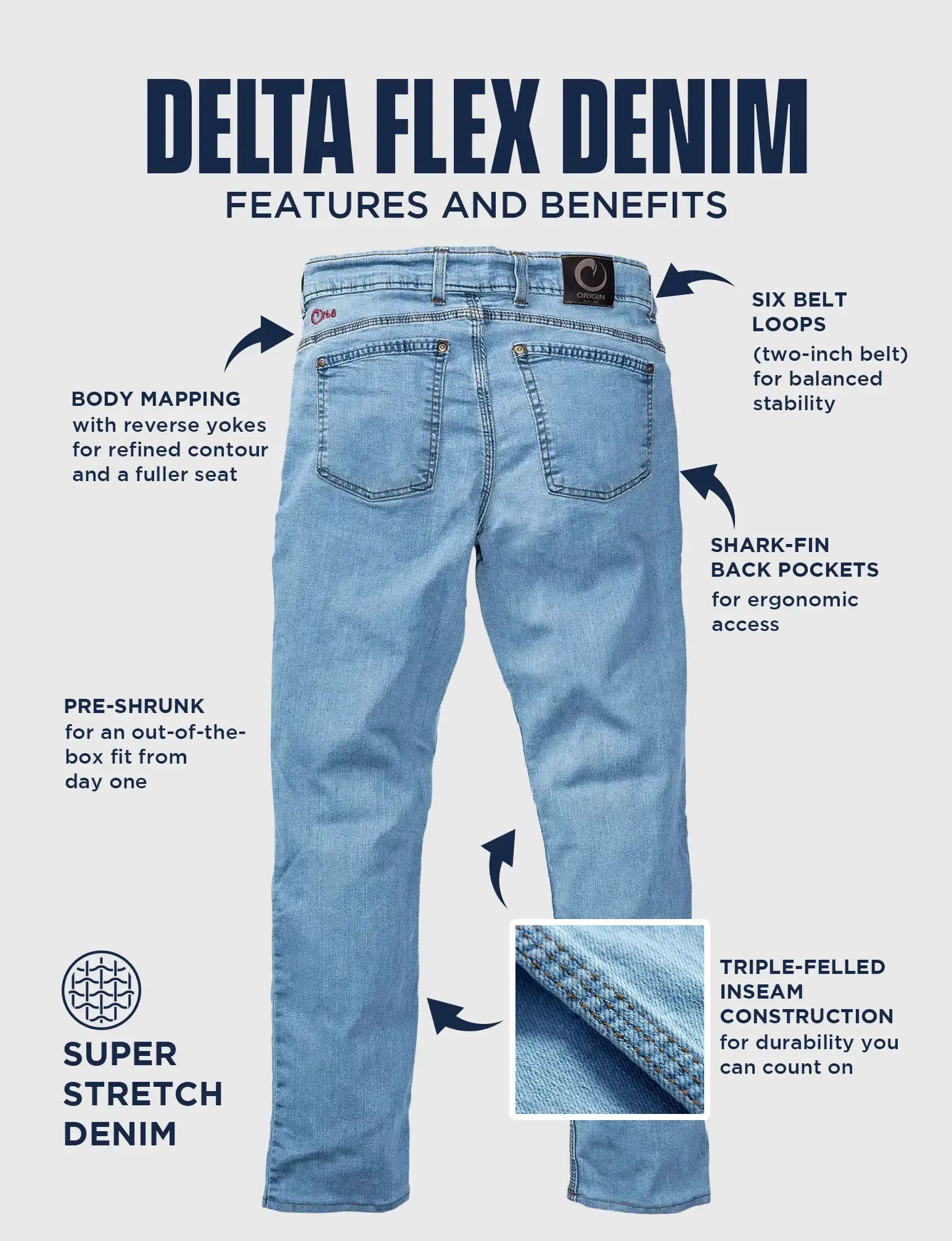 DELTA FLEX JEANS - STRAIGHT - Image 9